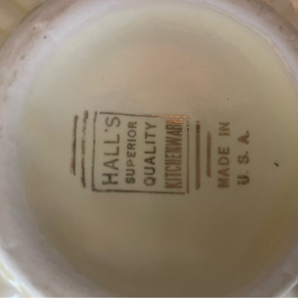 Vintage Hall's Superior Quality Kitchenware Set of 3 Bowls, Autumn Leaf 9",7",6" - Picture 9 of 10